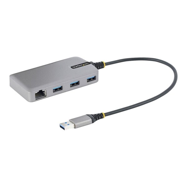 Ezgeneration 3 Port USB Hub with GBE Adapter EZ3470888 - main